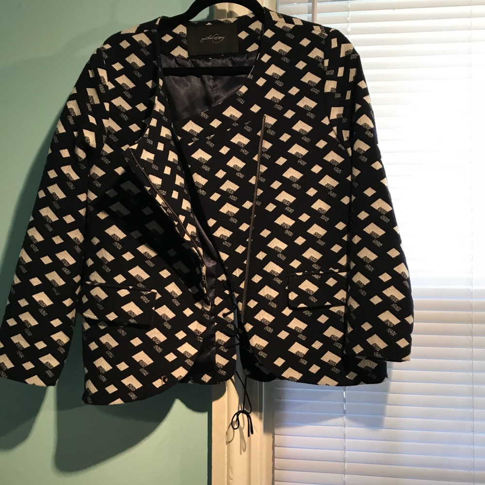 Rachel comey geometric pattern jacket